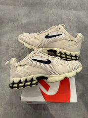 Nike Air Zoom Spiridon Cage 2 Stussy Fossil - Pre-Owned Size 11