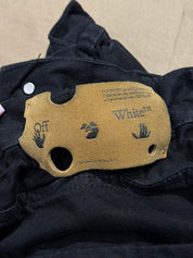 Off-White Straight Leg Jeans (Preowned) - Pre-Owned