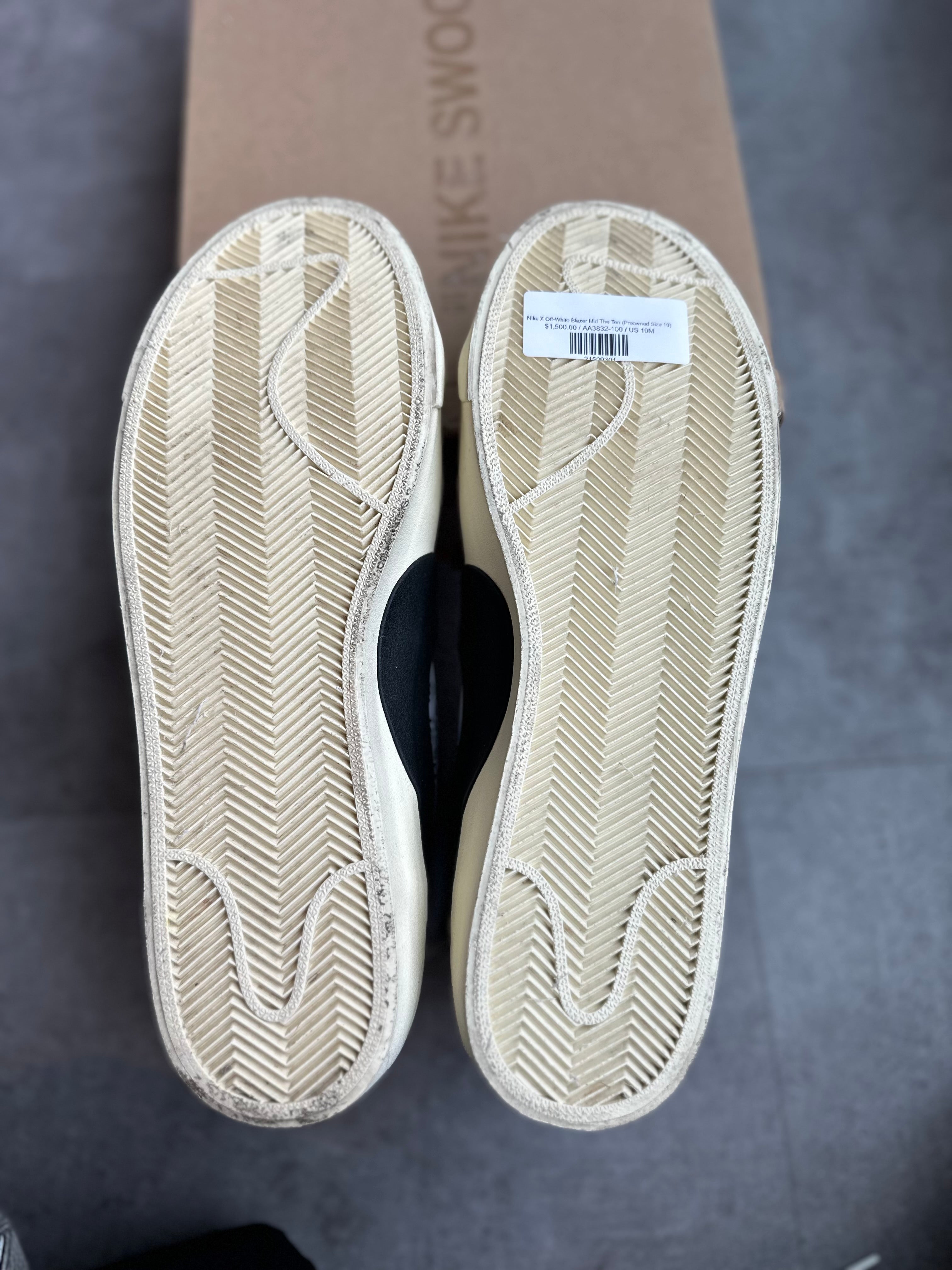 Nike X Off-White Blazer Mid The Ten - Pre-Owned Size 10