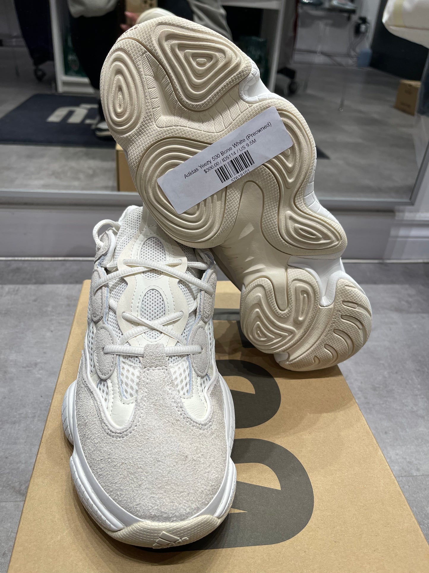 Adidas Yeezy 500 Bone White (Preowned)