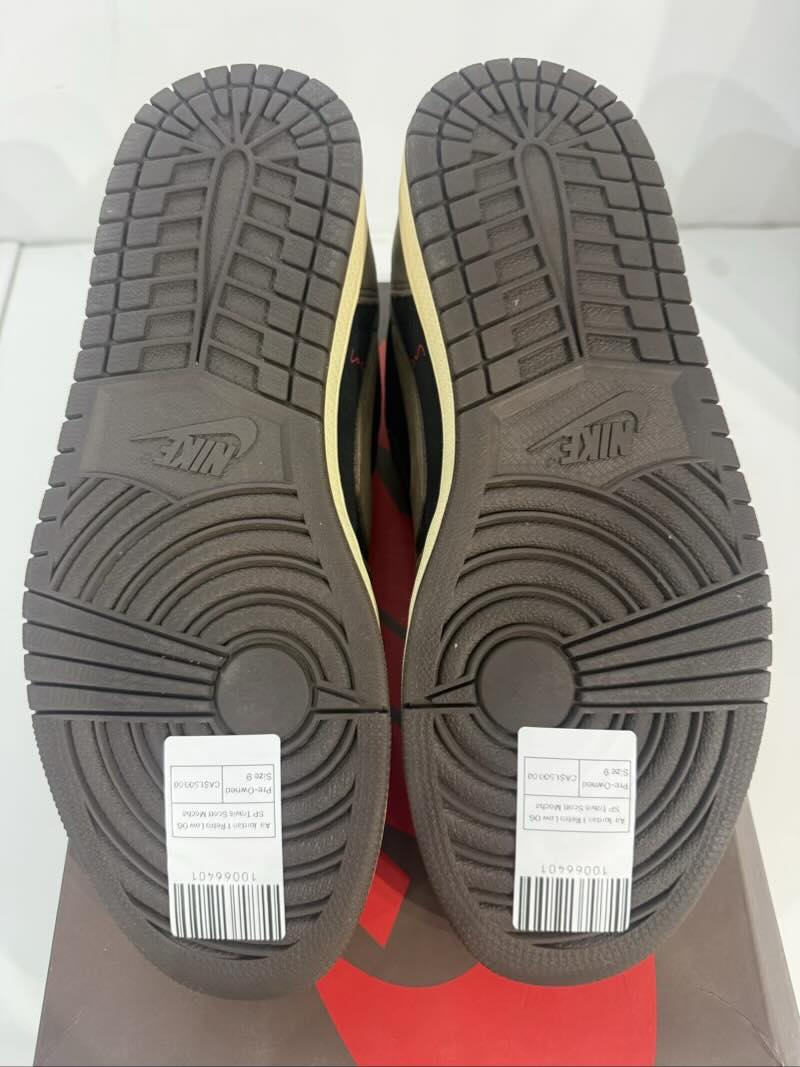 Air Jordan 1 Retro Low OG SP Travis Scott Mocha - Pre-Owned Size 9