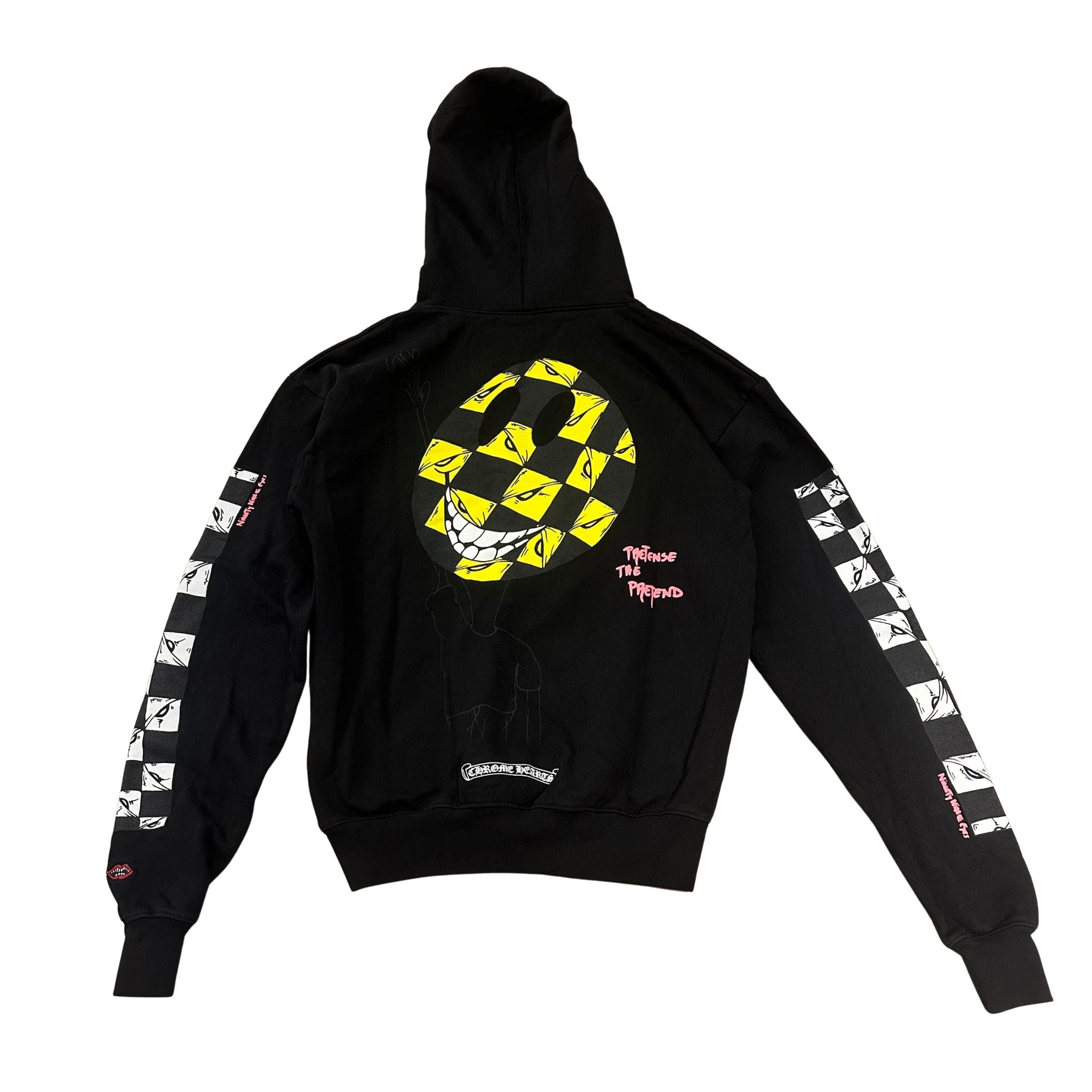 Chrome Hearts Matty Boy Pretense 99 Eyes Pullover Hoodie Black