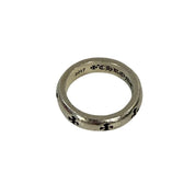 Chrome Hearts Negative CH Plus Band Ring - Lightly Pre-Owned