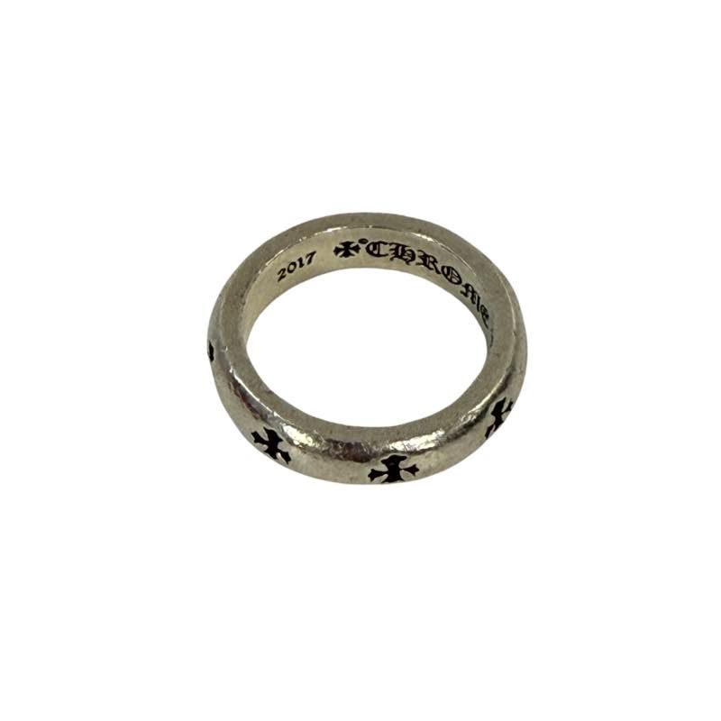Chrome Hearts Negative CH Plus Band Ring - Lightly Pre-Owned