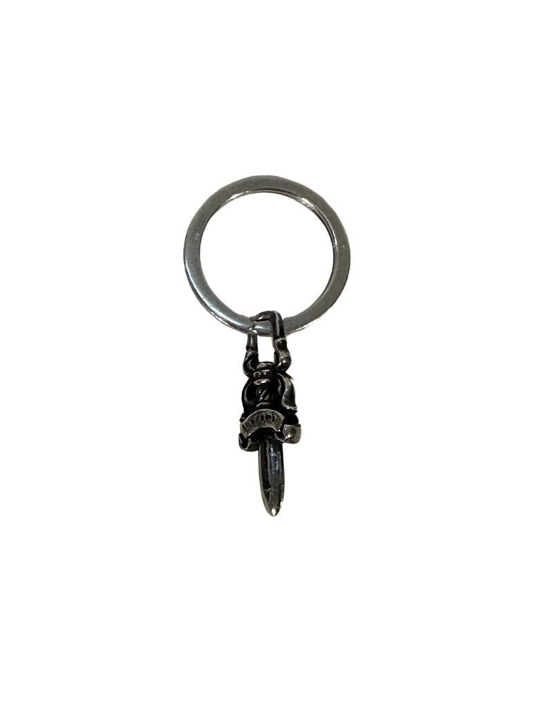 Chrome Hearts Dagger Zipper Pendant w/ Keychain - Lightly Used