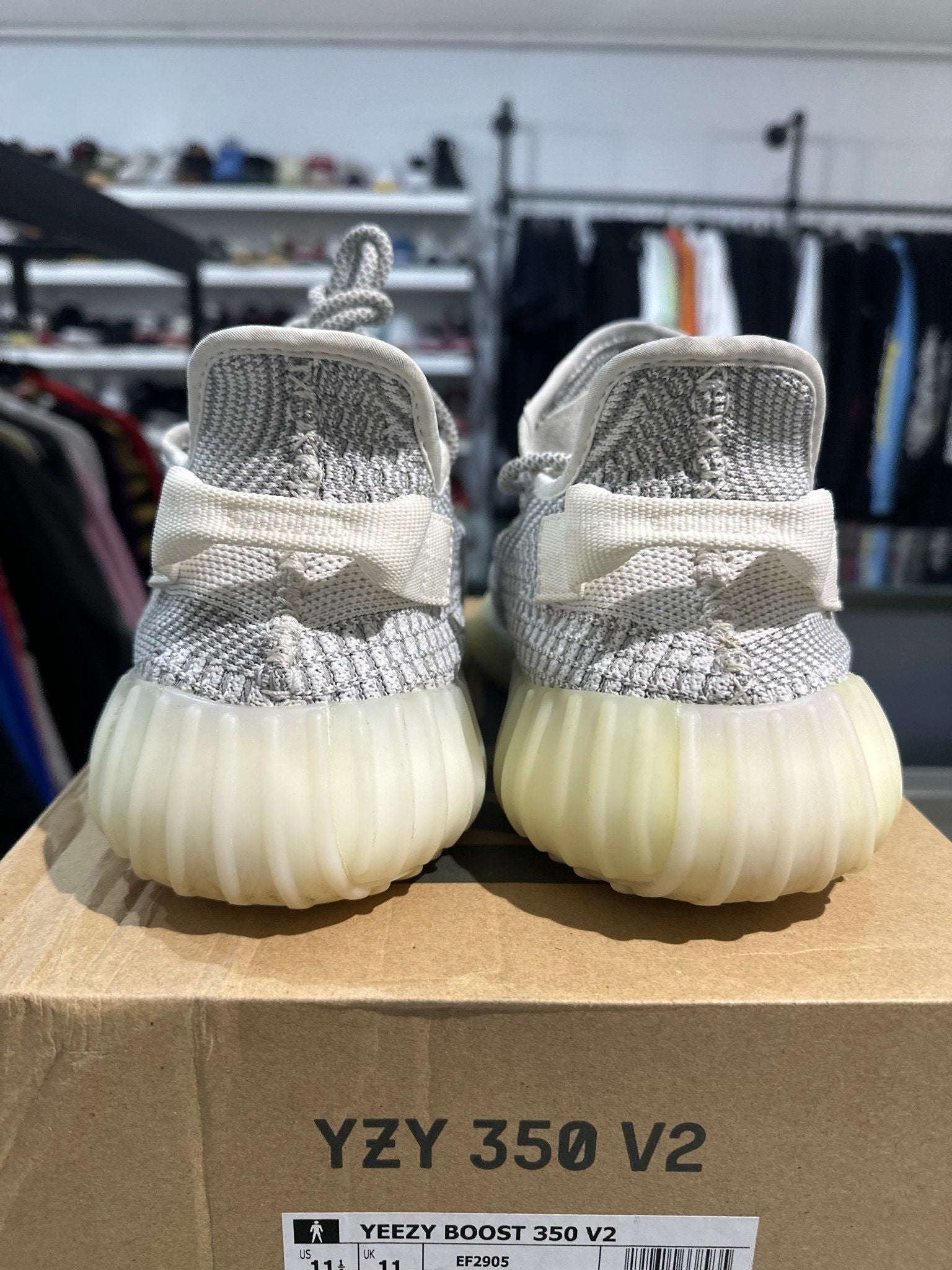 Adidas Yeezy Boost 350 V2 Static (Non-Reflective) - Pre-Owned Size 11.5