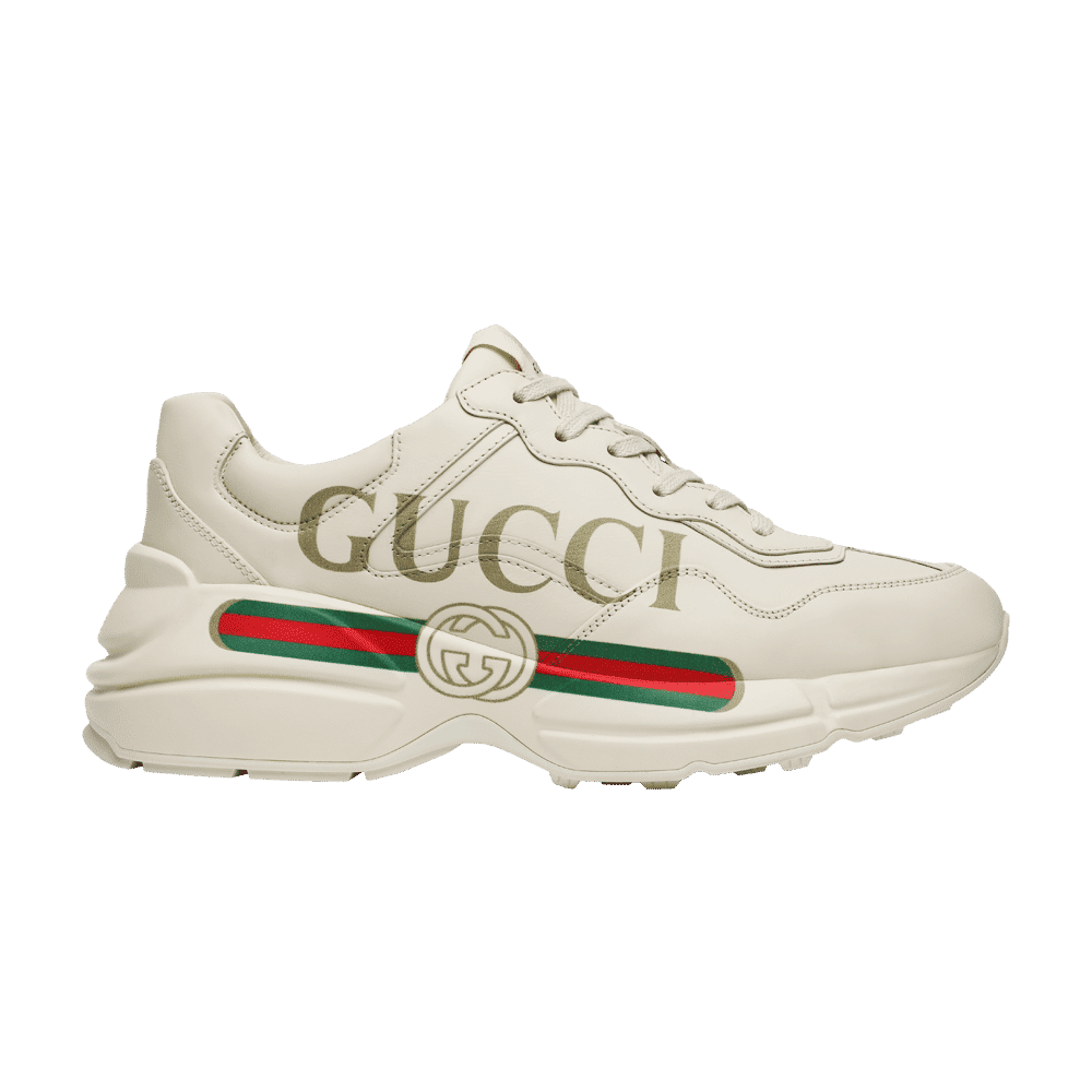 Gucci Rhyton Leather Sneaker - Pre-Owned Gucci 6/ Size 7.5M