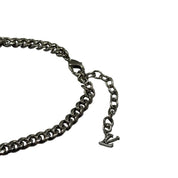 Louis Vuitton Instinct Bracelet Black Silver - Lightly Pre-Owned