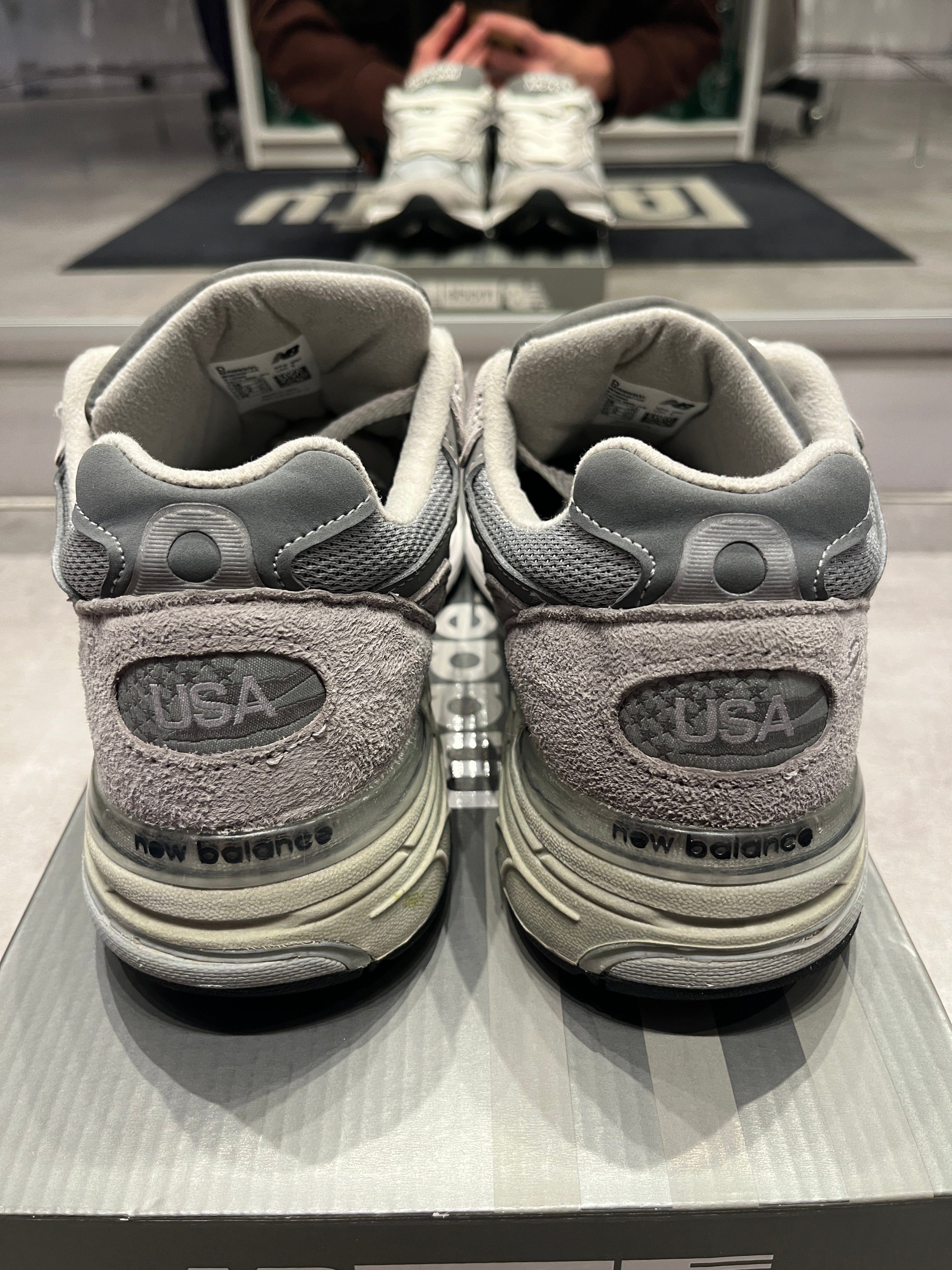 New Balance 993 Kith Grey Preowned Utopia Shop