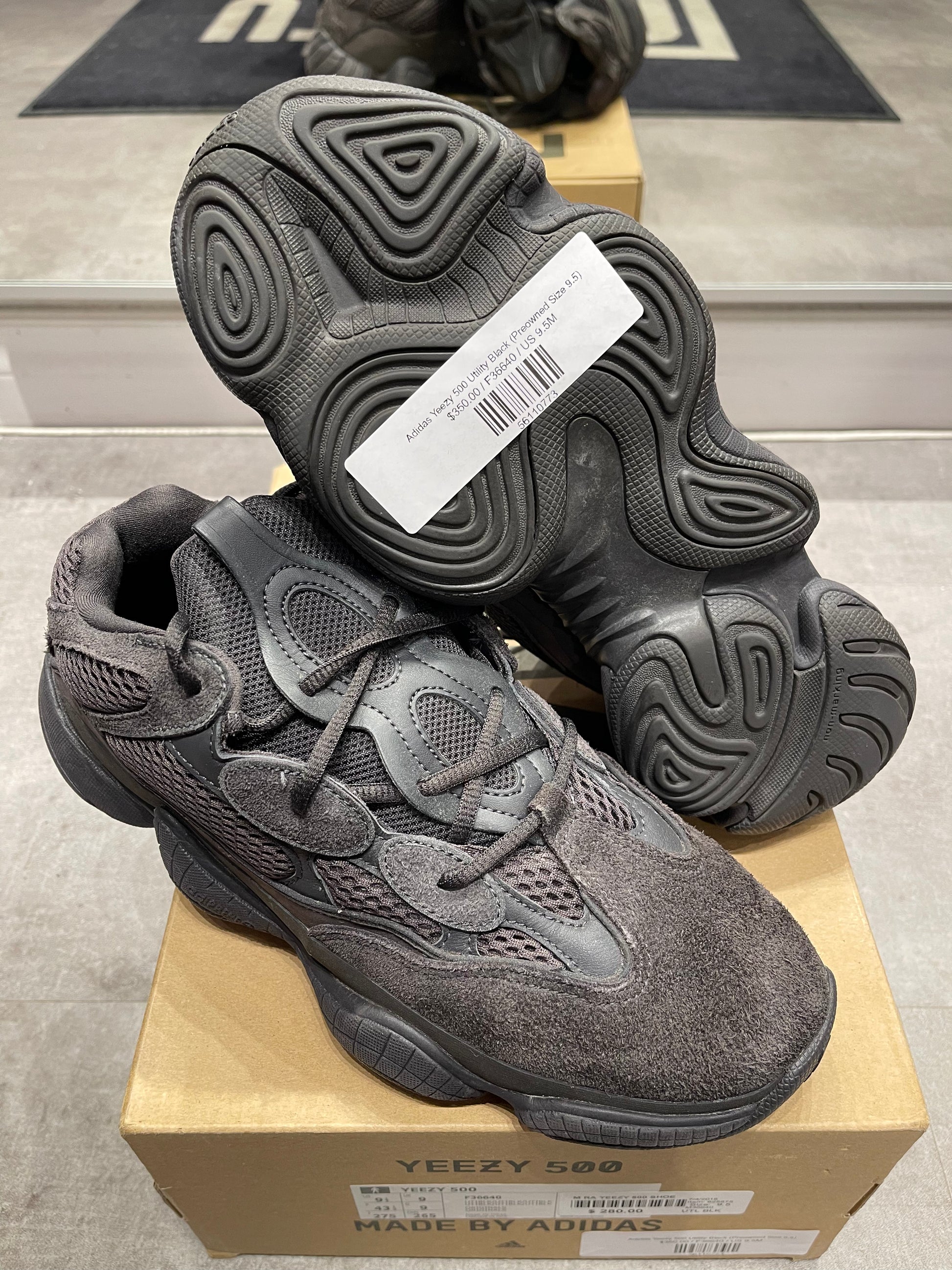 Adidas us discount yeezy 500 9.5