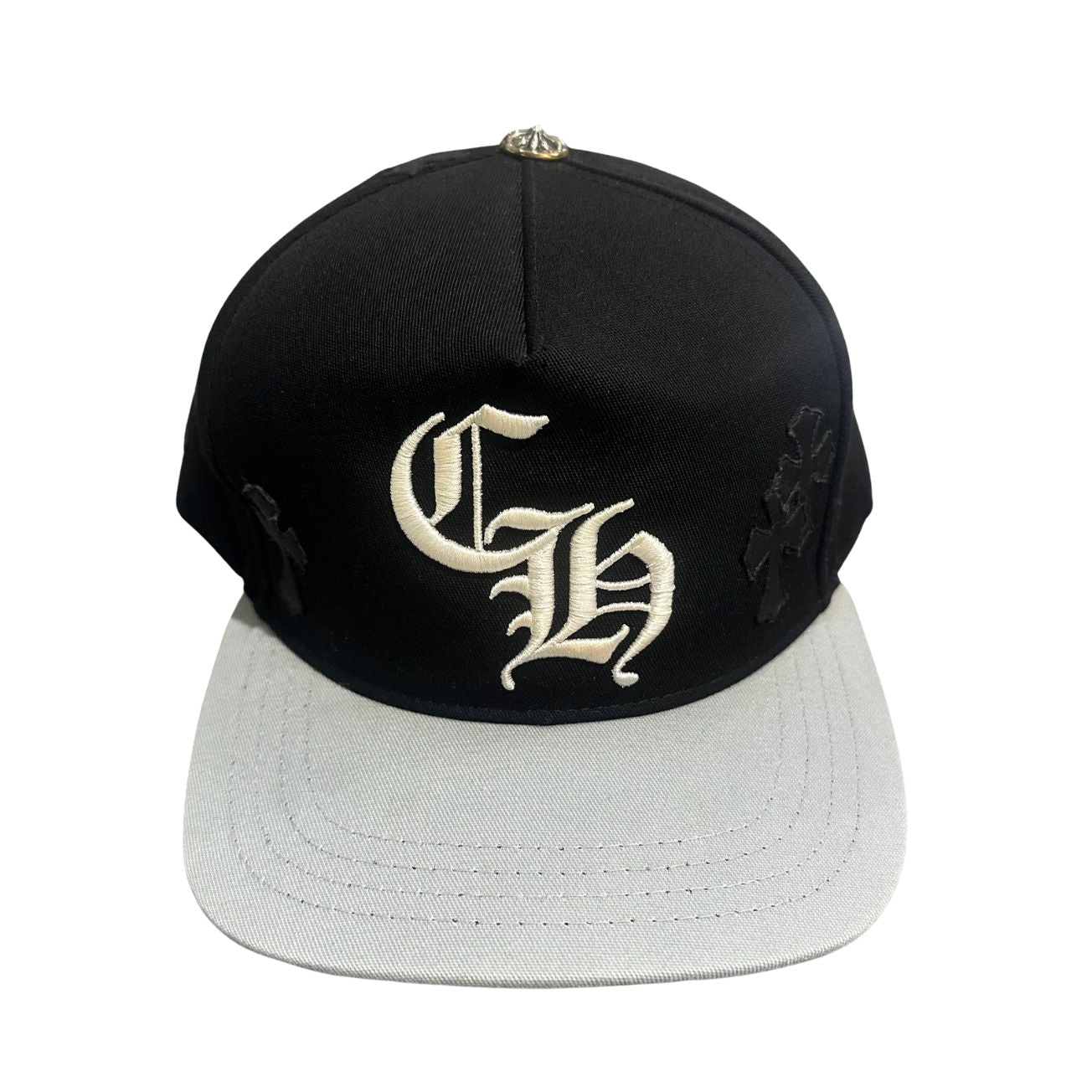 Chrome Hearts CH Multi Patch Trucker Hat Black/White - Pre-Owned