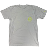 Chrome Hearts Neon Green Horseshoe T-Shirt White