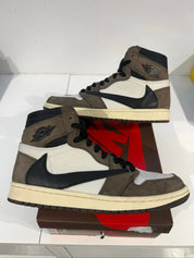 Jordan 1 Retro High OG SP Travis Scott Mocha - Lightly Used Size 8