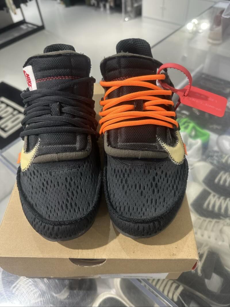 Nike Air Presto Off-White Black (2018) - Pre-Owned Size 9