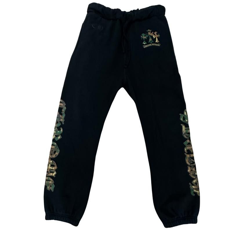 Chrome Hearts Camo Triple Cross Horseshoe Sweatpants - Pre-Owned Size S