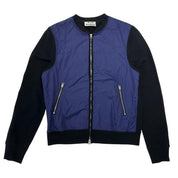Acne Studios SS14 Keanu Zip Bomber Black/Blue - Pre-Owned Size M
