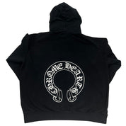 Chrome Hearts Matty Boy Chomper Horseshoe Hoodie Black - Pre-Owned Size XL