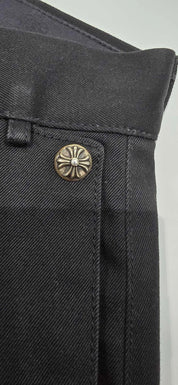 Chrome Hearts Black/Camo Cross Patch Chino Pants