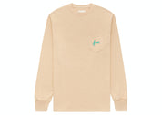 Aime Leon Dore Tulips Long-Sleeve Graphic Tee Tan