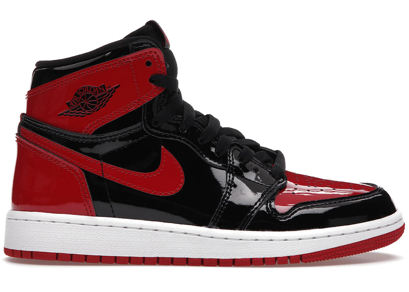 Jordan 1 Retro High Patent Bred (GS)