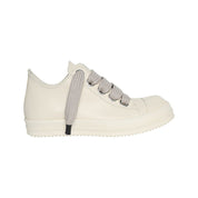 Rick Owens Milk Hollywood Jumbolaced Low Sneakers - Pre-Owned Size 11 (No original box)