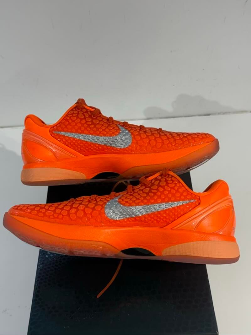 Nike Kobe 6 Protro Total Orange - Lightly Used Size 11