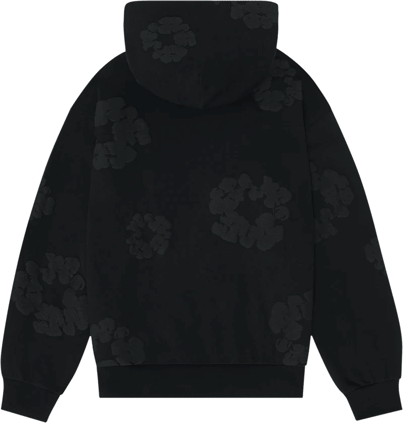 Denim Tears The Cotton Wreath Sweatshirt Black Monochrome