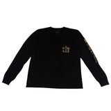 Chrome Hearts Camo Triple Cross Horseshoe L/S T-Shirt Black - Lightly Pre-Owned Size XL