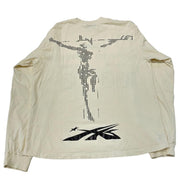 Hellstar Scoreboard L/S T-shirt White - Worn Once Size XL