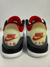 Jordan 3 Retro SE Fire Red Denim (2020) - Pre-Owned Size 8 (No original box)