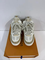 Louis Vuitton LV Skate Sneaker Beige White - Pre-Owned Size 9