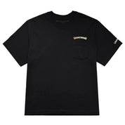Chrome Hearts Iridescent Scroll Logo T-Shirt Black