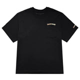 Chrome Hearts Iridescent Scroll Logo T-Shirt Black