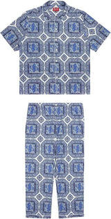 Supreme Regency Pajama Set Blue