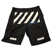 Off-White Blue Collar SS16 Mesh Shorts Black - Pre-Owned Size M