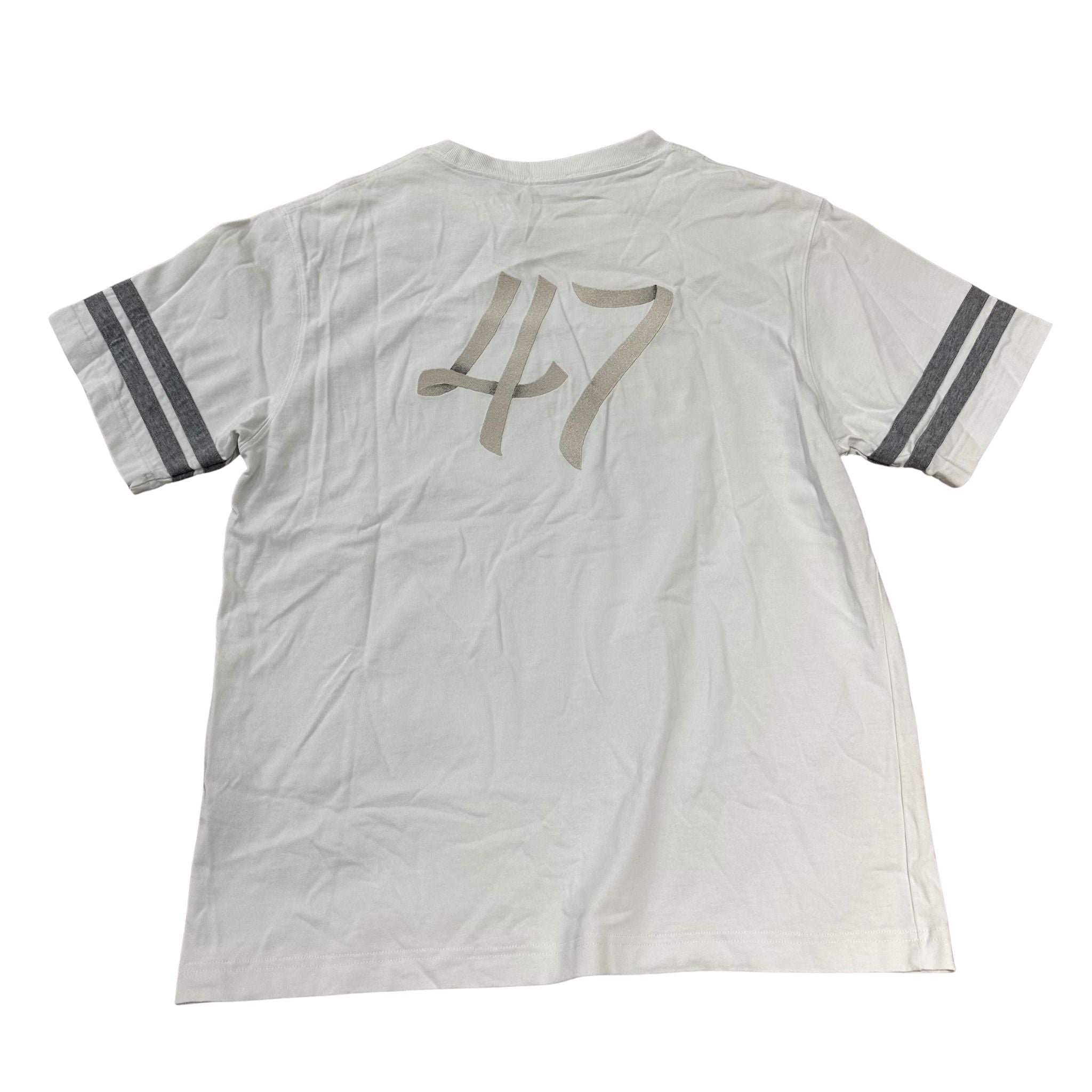 Dior Relaxed Fit Ribbon Logo T-Shirt White (Preowned Size XL) - Pre-Owned