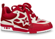 Louis Vuitton LV Skate Sneaker Red White - Pre-Owned Size 11 (No original box)