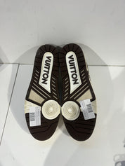 Louis Vuitton by Tyler, the Creator LV Trainer White Mocha - Pre-Owned Size 11 (No original box)