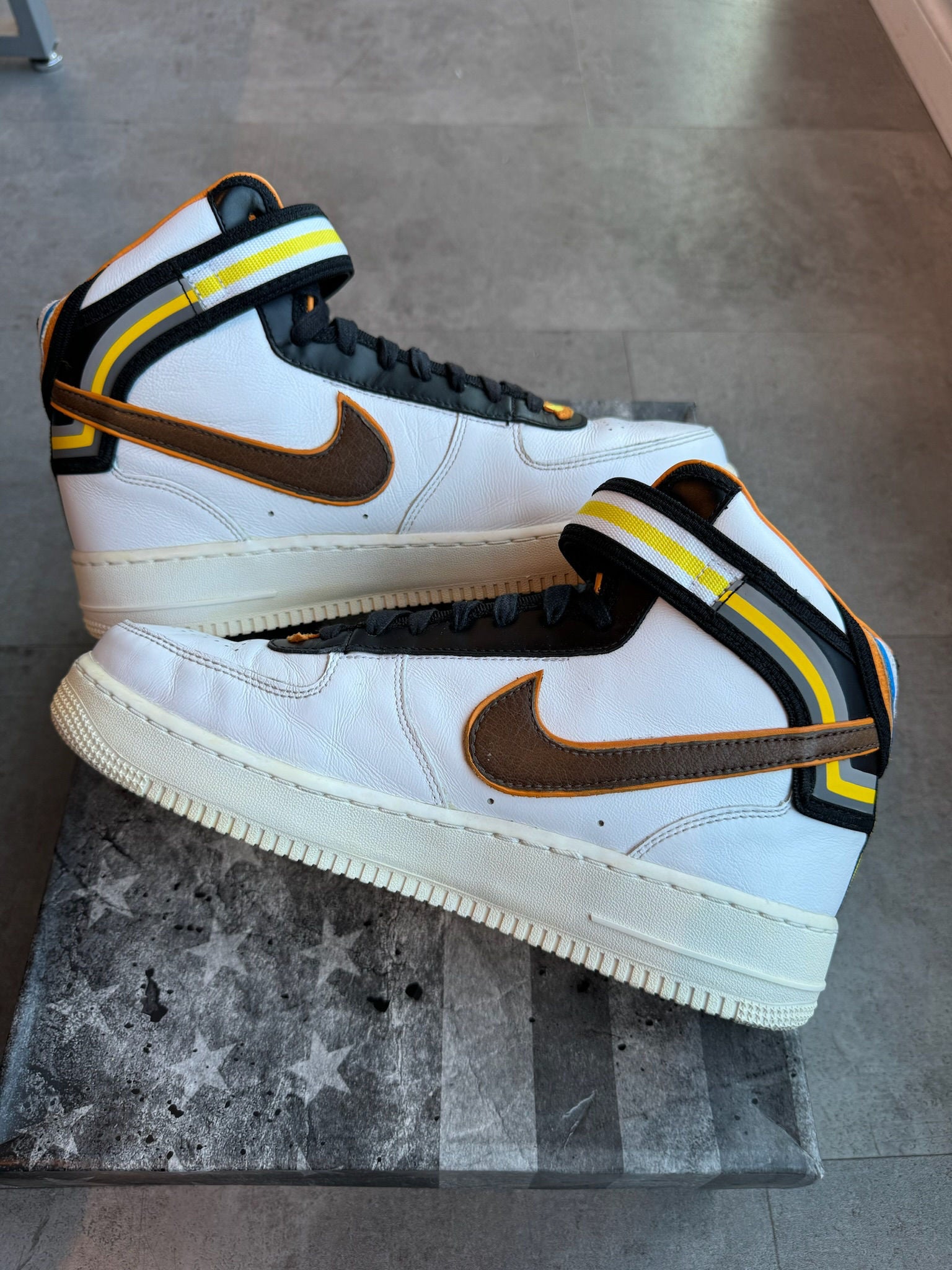 Nike Air Force 1 Mid Tisci White - Pre-Owned Size 10