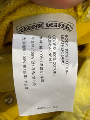 Chrome Hearts Levi's 501 Paris Exclusive Patch Jeans Yellow - Pre-Owned Size 34