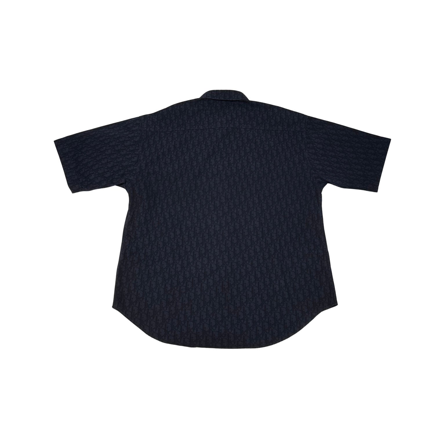 Dior Oblique Kasuri Cotton Denim Overshirt Black - Lightly Used Size XL