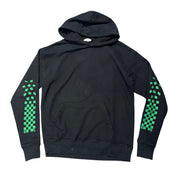 Rhude Green Racing Hoodie Black - Pre-Owned Size M