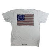 Chrome Hearts American Flag Dagger Tee White - Pre-Owned Size XL