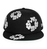 Denim Tears New Era Cotton Wreath 59/50 Cap Black