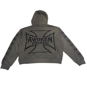 Awoken Dreams V7 Choppers Pullover Hoodie Grey