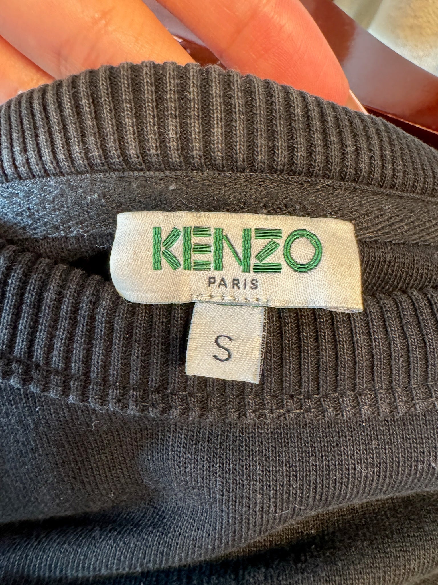 Kenzo Tiger Crewneck Black (Preowned) - Pre-Owned