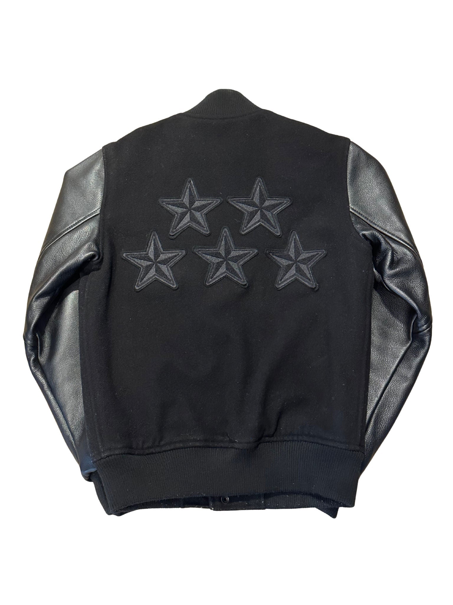 OVO October's Very Own Black/Gold Varsity Letterman Jacket (Preowned size S) - Pre-Owned