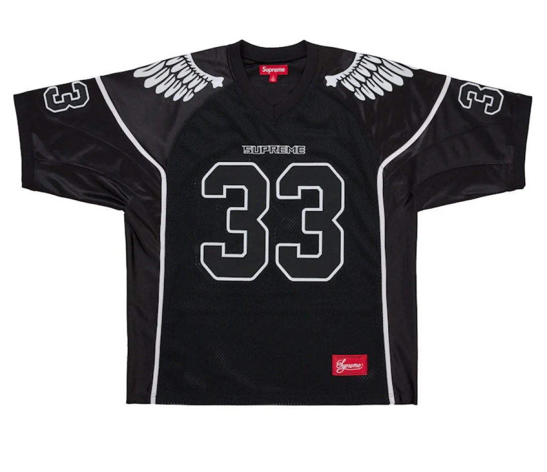 Supreme Wings Football Jersey Black