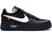 Nike Air Force 1 Low Off-White Black White - Pre-Owned Size 10.5 (No original box)