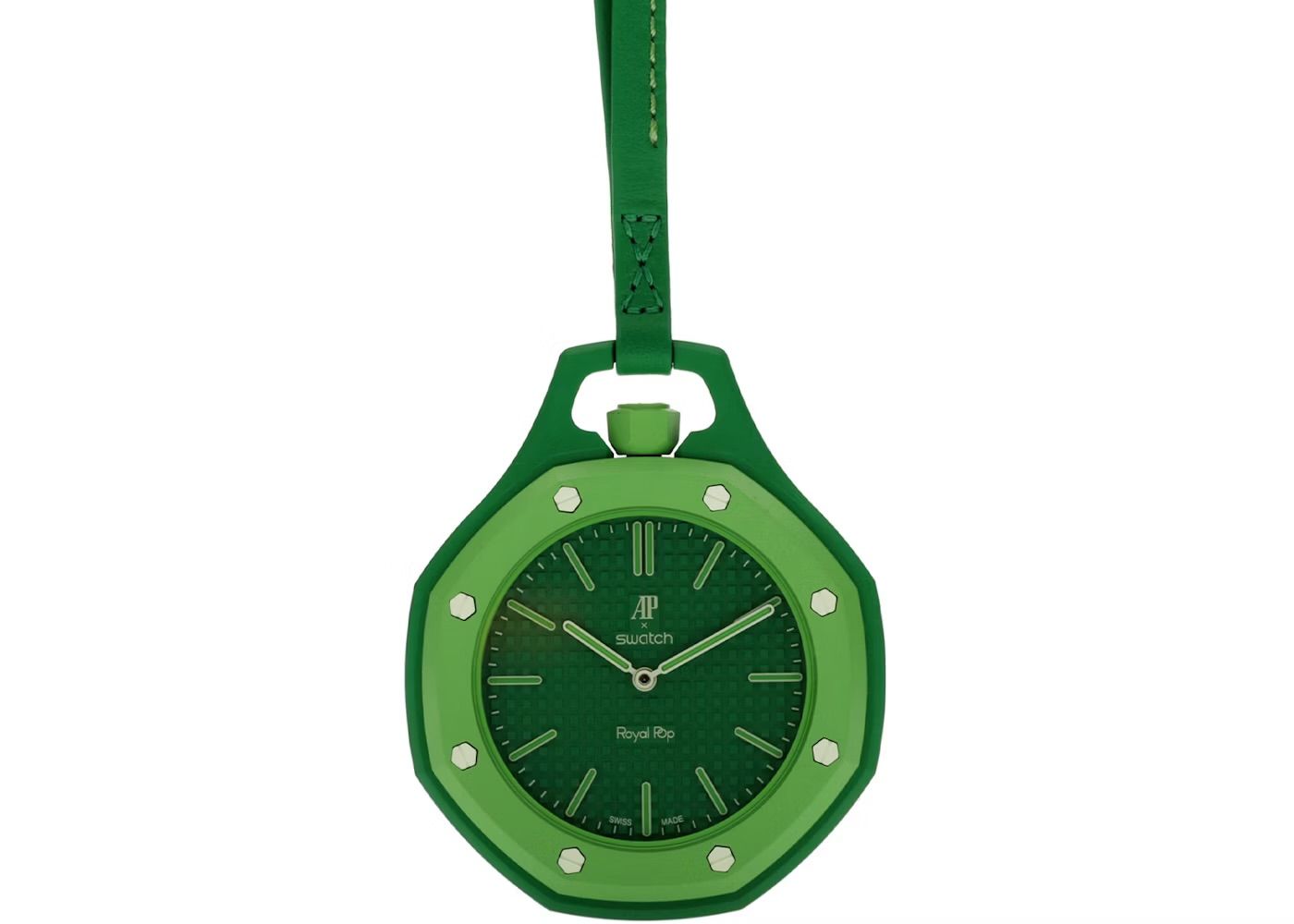Swatch x Audemars Piguet Bioceramic Royal Pop Green Eight SSX03G100N